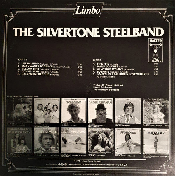 The Silvertone Steelband : Limbo Limbo (LP, Album, Blu)