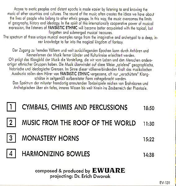 Ewuare : Tibetan Scores (CD)