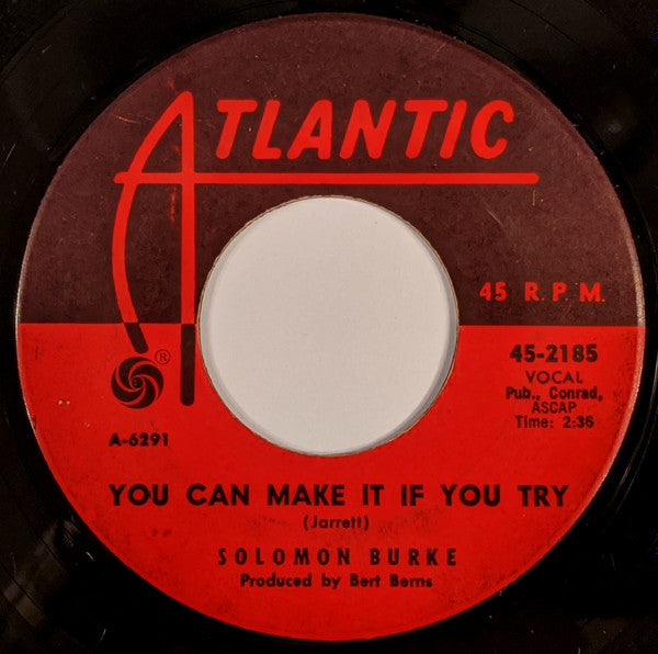 Solomon Burke : If You Need Me / You Can Make It If You Try (7", Single)