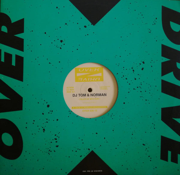DJ Tom & Norman : Neverending Relaxation Of The Mind / Tales Of Mystery (12")