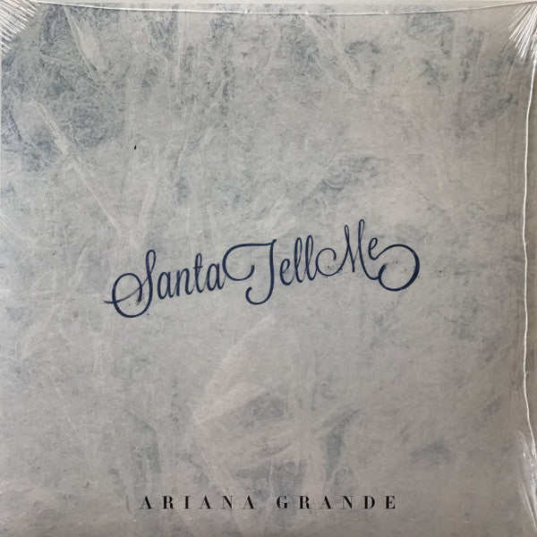 Ariana Grande : Santa Tell Me (7", Single, Gre)