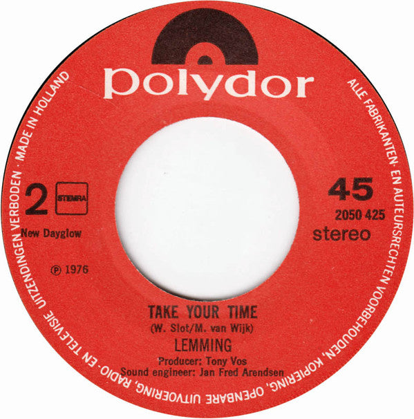 Lemming : Good Morning (7", Single)