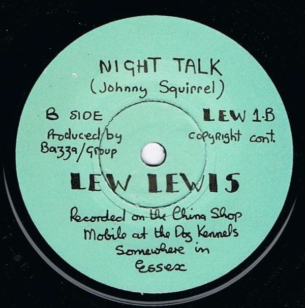 Lew Lewis : Lucky Seven (7", Single, Blu)