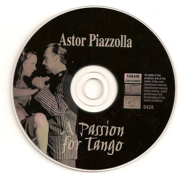 Trio Fundacion / Orquestra De Cámara Mayo : Astor Piazzolla - A Passion For Tango (CD, Album)