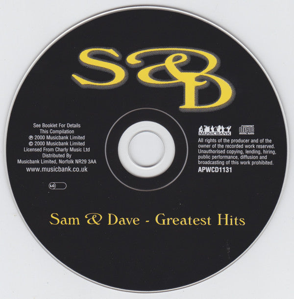 Sam & Dave : Greatest Hits (CD, Comp)