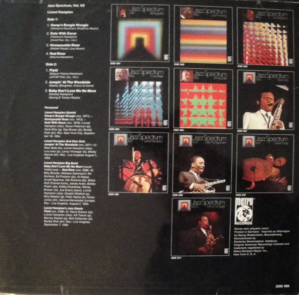 Lionel Hampton : Jazz Spectrum Vol. 7 (LP, Comp)