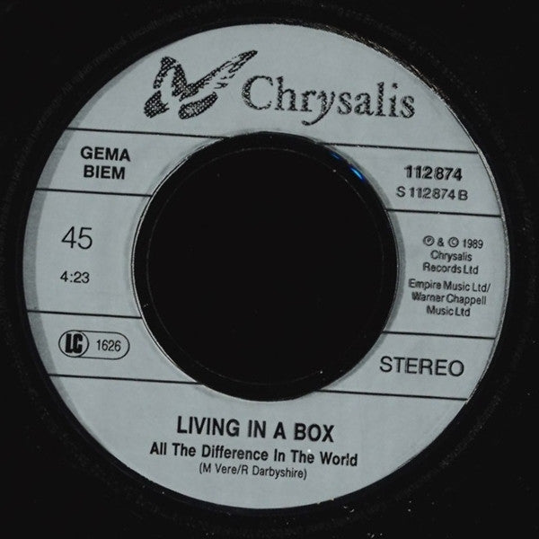 Living In A Box : Different Air (7", Single)