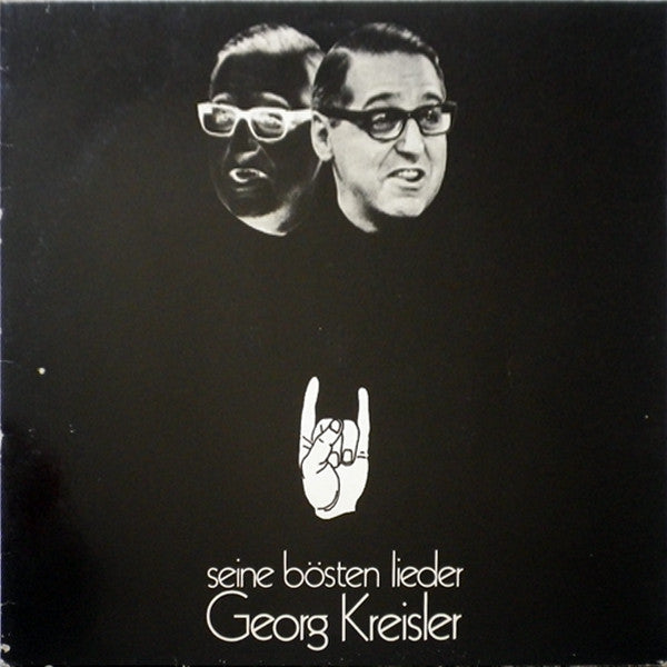Georg Kreisler : Seine Bösten Lieder (LP, Comp)