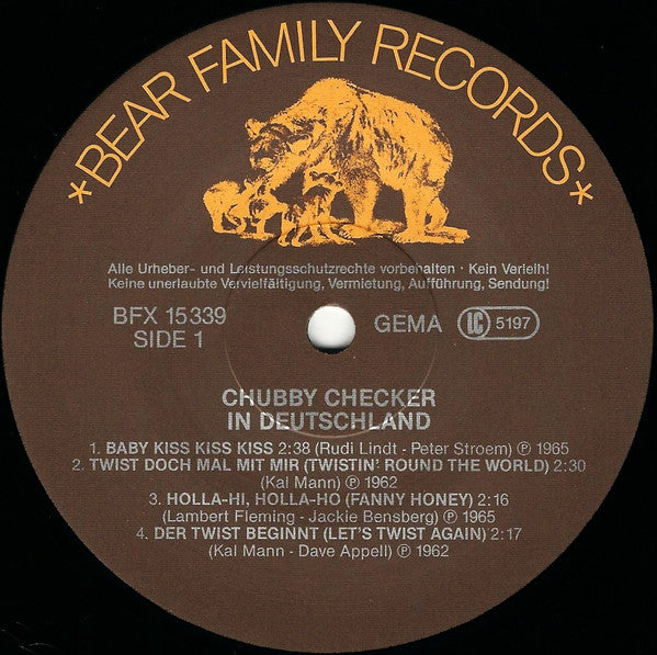 Chubby Checker : Twist Doch Mal Mit Mir (LP, Comp)