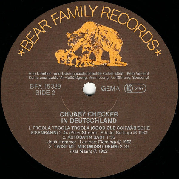 Chubby Checker : Twist Doch Mal Mit Mir (LP, Comp)