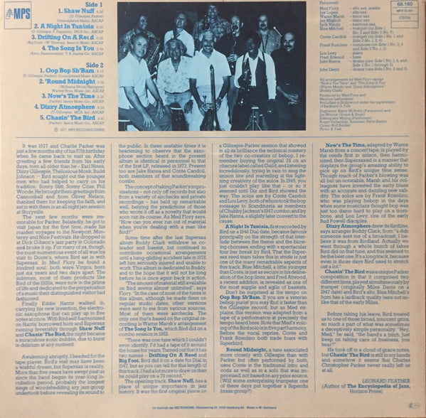 Supersax : Chasin' The Bird (LP, Album)