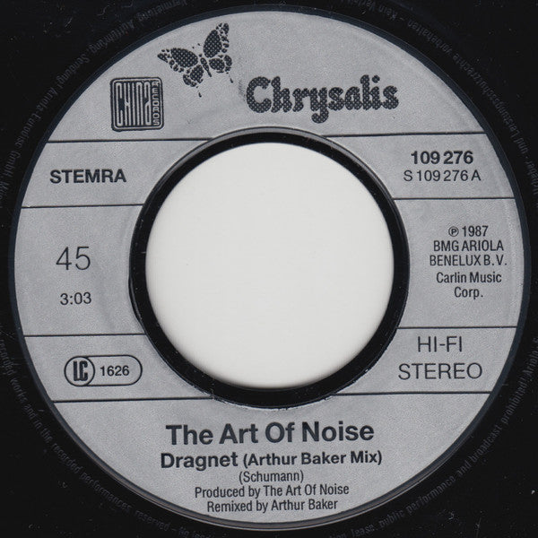The Art Of Noise : Dragnet (7", Single)