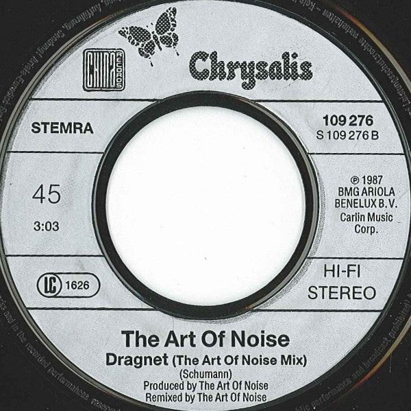 The Art Of Noise : Dragnet (7", Single)