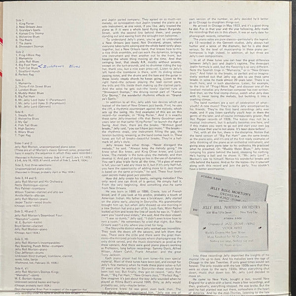 Jelly Roll Morton : Jelly Roll Morton 1923/24 (2xLP, Album, Comp, Mono, RM, Gat)