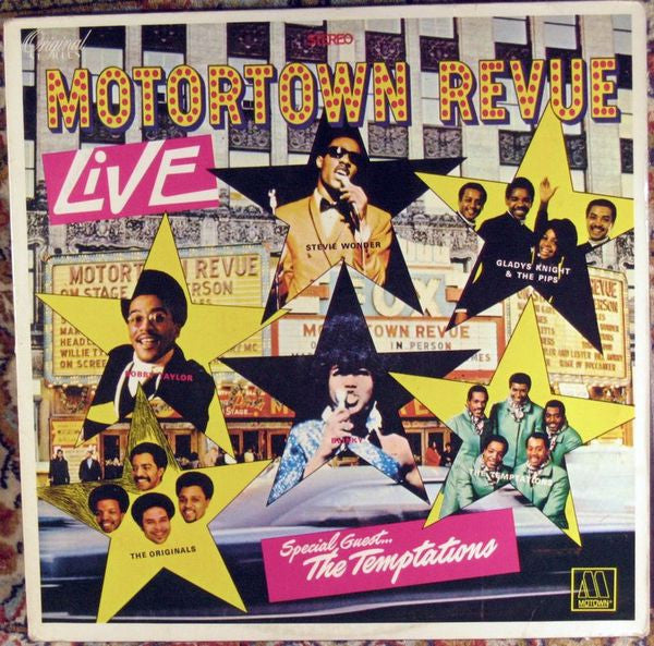 Various : Motortown Revue Live (LP, RE)