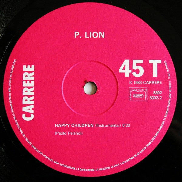 P. Lion : Happy Children (12", Maxi)
