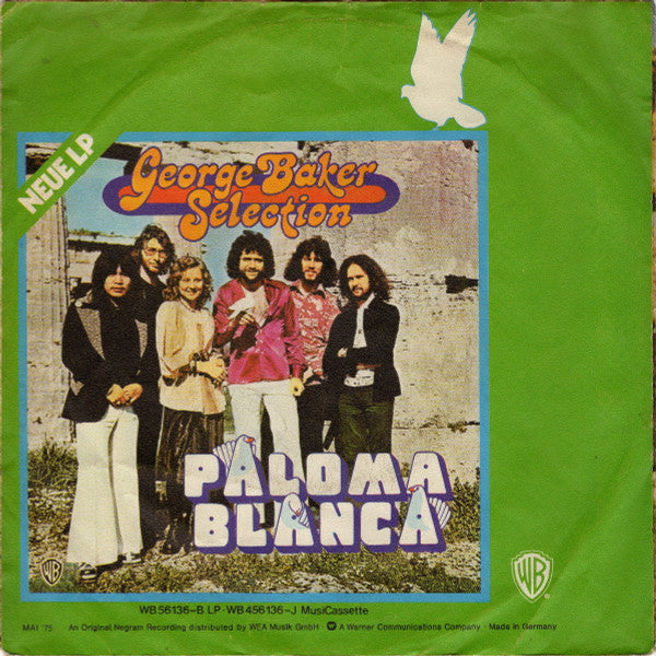 George Baker Selection : Paloma Blanca (7", Single)