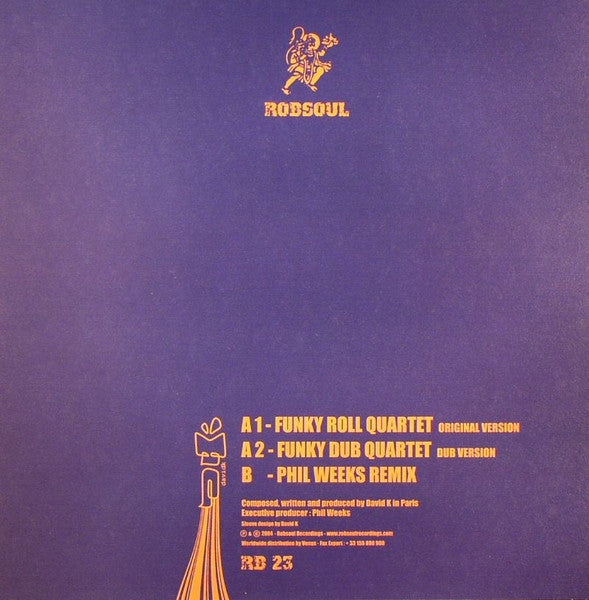 David K : Funky Roll Quartet (12")
