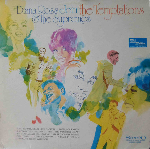 Diana Ross & The Supremes* Join The Temptations : Diana Ross & The Supremes Join The Temptations (LP, Album, Ora)