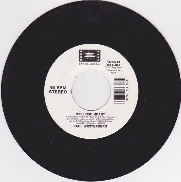 Paul Westerberg / Screaming Trees : Dyslexic Heart / Nearly Lost You (7")
