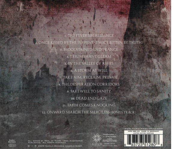 Trail Of Tears : Bloodstained Endurance (CD, Album, Ltd, Dig)