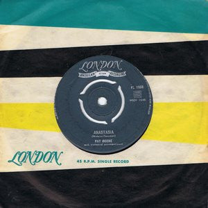 Pat Boone : Anastasia (7")