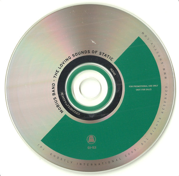 Mobius Band : The Loving Sounds Of Static (CD, Advance, Album, Promo)