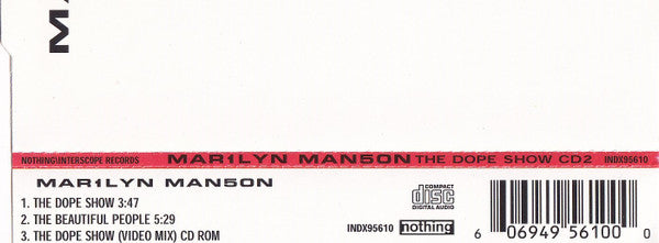 Marilyn Manson : The Dope Show (CD, Single, Enh, CD2)