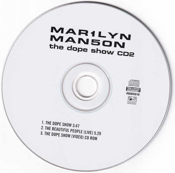 Marilyn Manson : The Dope Show (CD, Single, Enh, CD2)