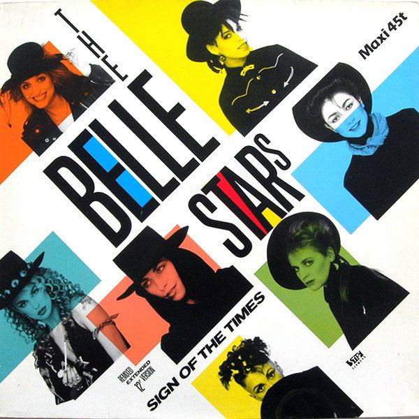 The Belle Stars : Sign Of The Times (12", Maxi)