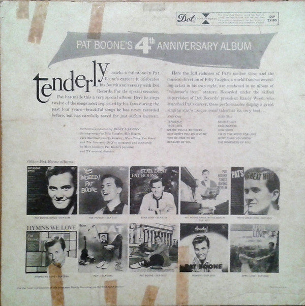 Pat Boone : Tenderly (LP, Ind)