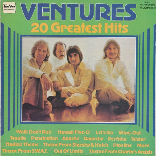 The Ventures : 20 Greatest Hits (LP, Comp)
