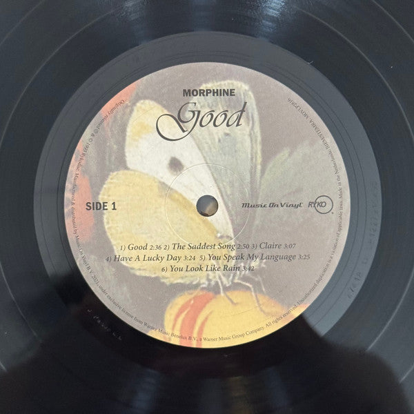 Morphine (2) : Good (LP, Album, RE, RP, 180)