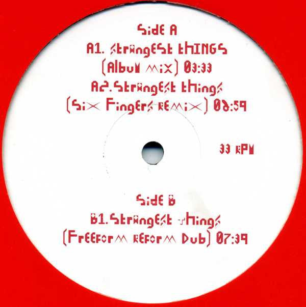 Freeform Five : Strangest Things (Part 1) (12")