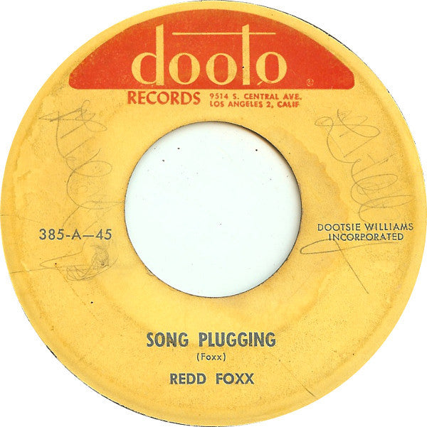 Redd Foxx : Song Plugging (7", RE)