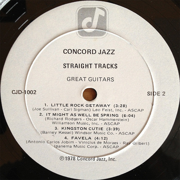 Great Guitars* : Straight Tracks (LP, Album, Ltd, Dir)