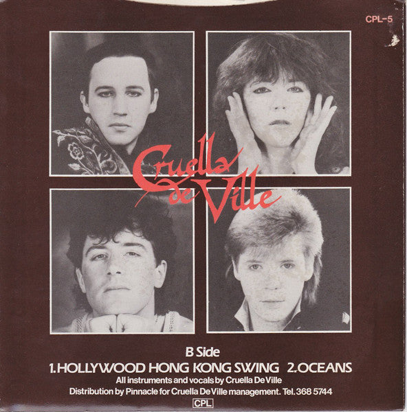 Cruella De Ville : I'll Do The Talking (7", Single)