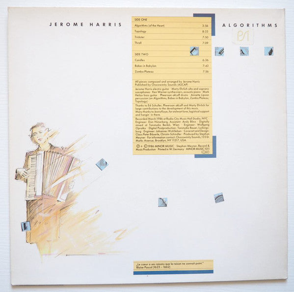Jerome Harris : Algorithms (LP, Album)