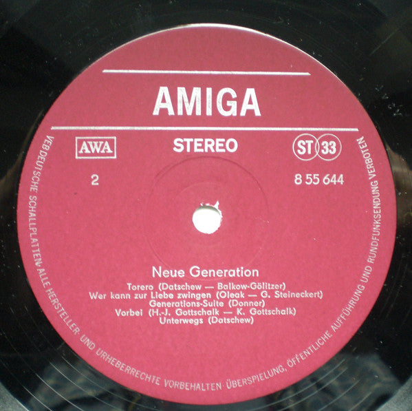 Neue Generation : Neue Generation (LP, Album)