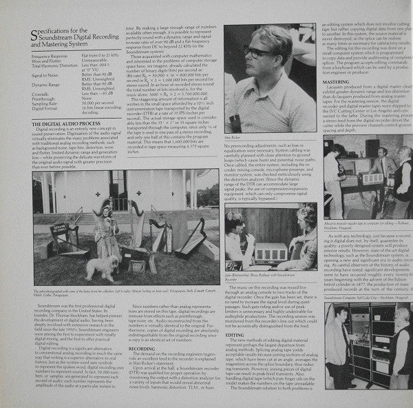 Susann McDonald : The World Of The Harp (LP)