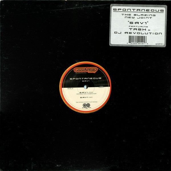 Spontaneous : SRV1 (12")