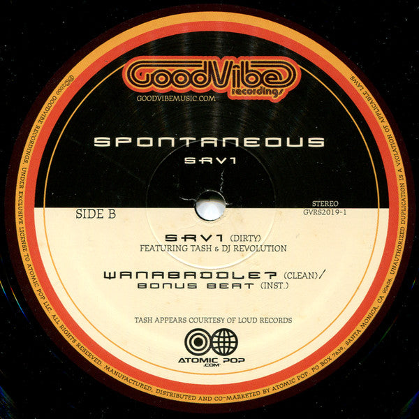 Spontaneous : SRV1 (12")