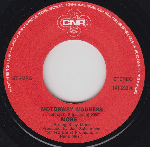 More (12) : Motorway Madness (7", Single)
