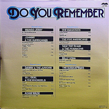 Various : Do You Remember (2xLP, Comp)