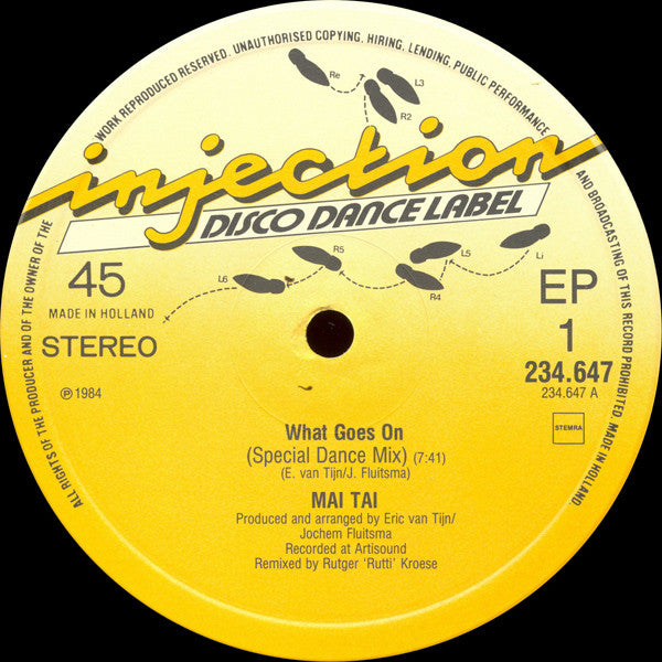 Mai Tai : What Goes On (Special Dance Mix) (12", EP, Maxi)