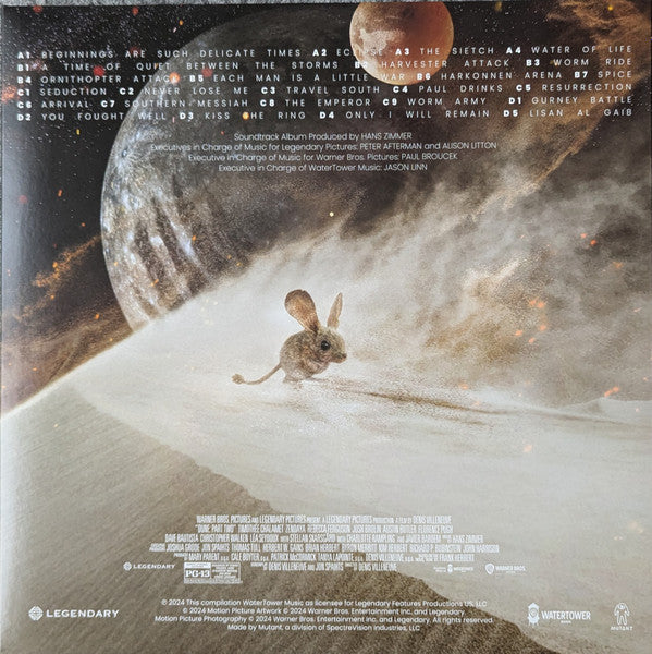 Hans Zimmer : Dune: Part Two (Original Motion Picture Soundtrack) (LP, Gol + LP, Yel + Album)
