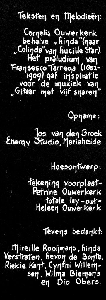 Cornelis Ouwerkerk : Solo, Maar Niet Alleen (LP, Album)