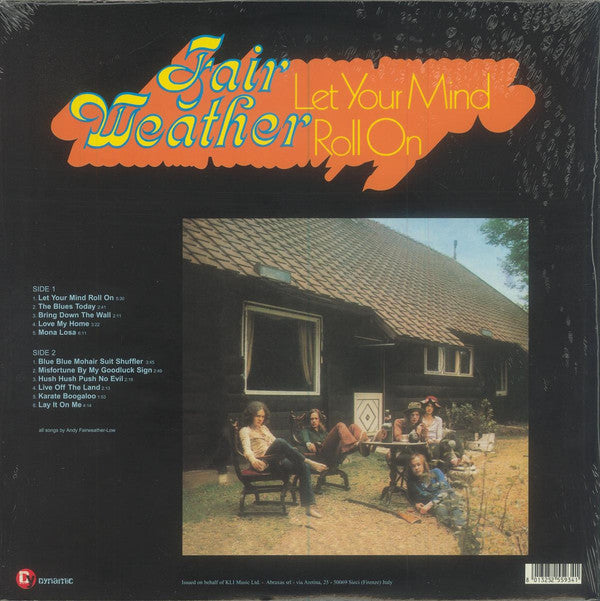 Fair Weather : Let Your Mind Roll On (LP, Album, RE)