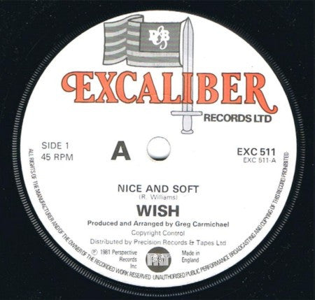 Wish (3) : Nice And Soft (7")