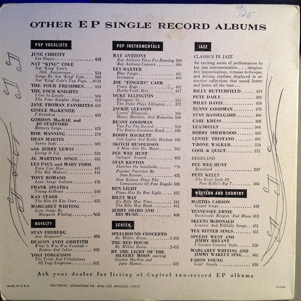 Dave Barbour Orchestra : Mambo (7")